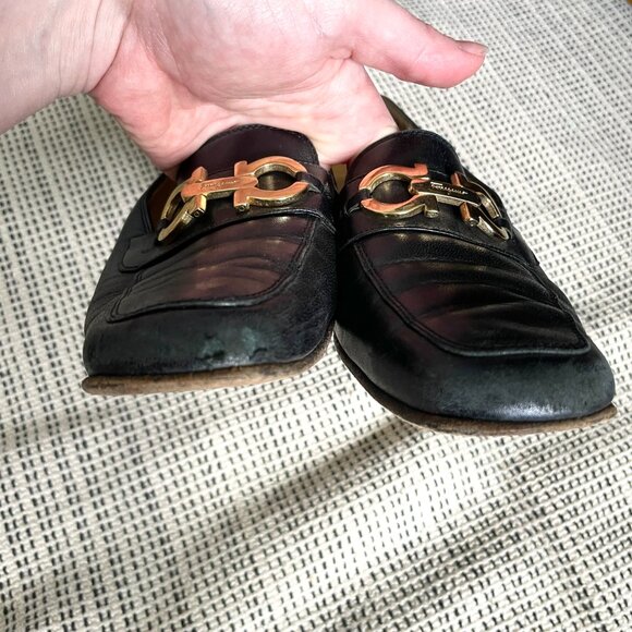 Vintage Ferragamo Horsebit Loafers 7.5A - Picture 7 of 7